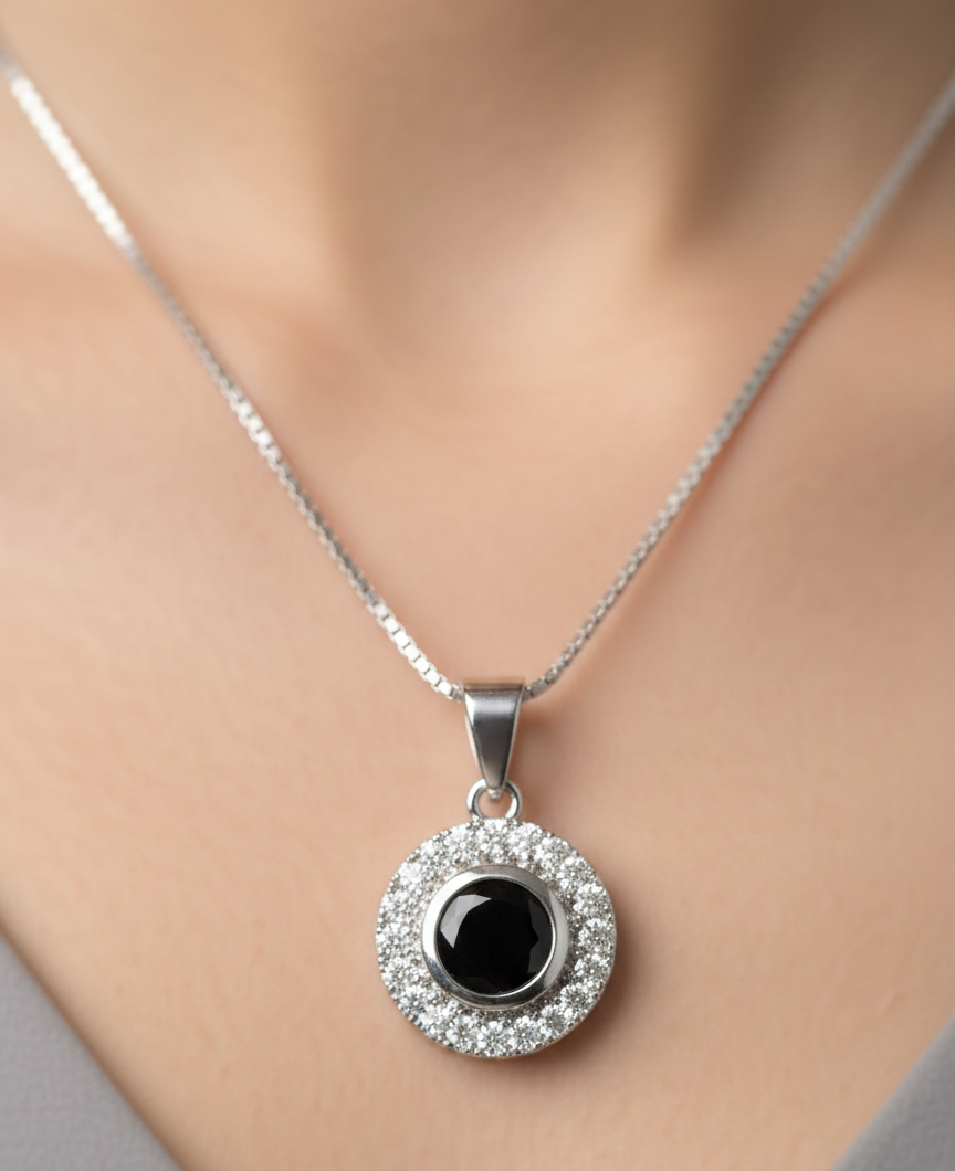 Zircon Pendant Set
