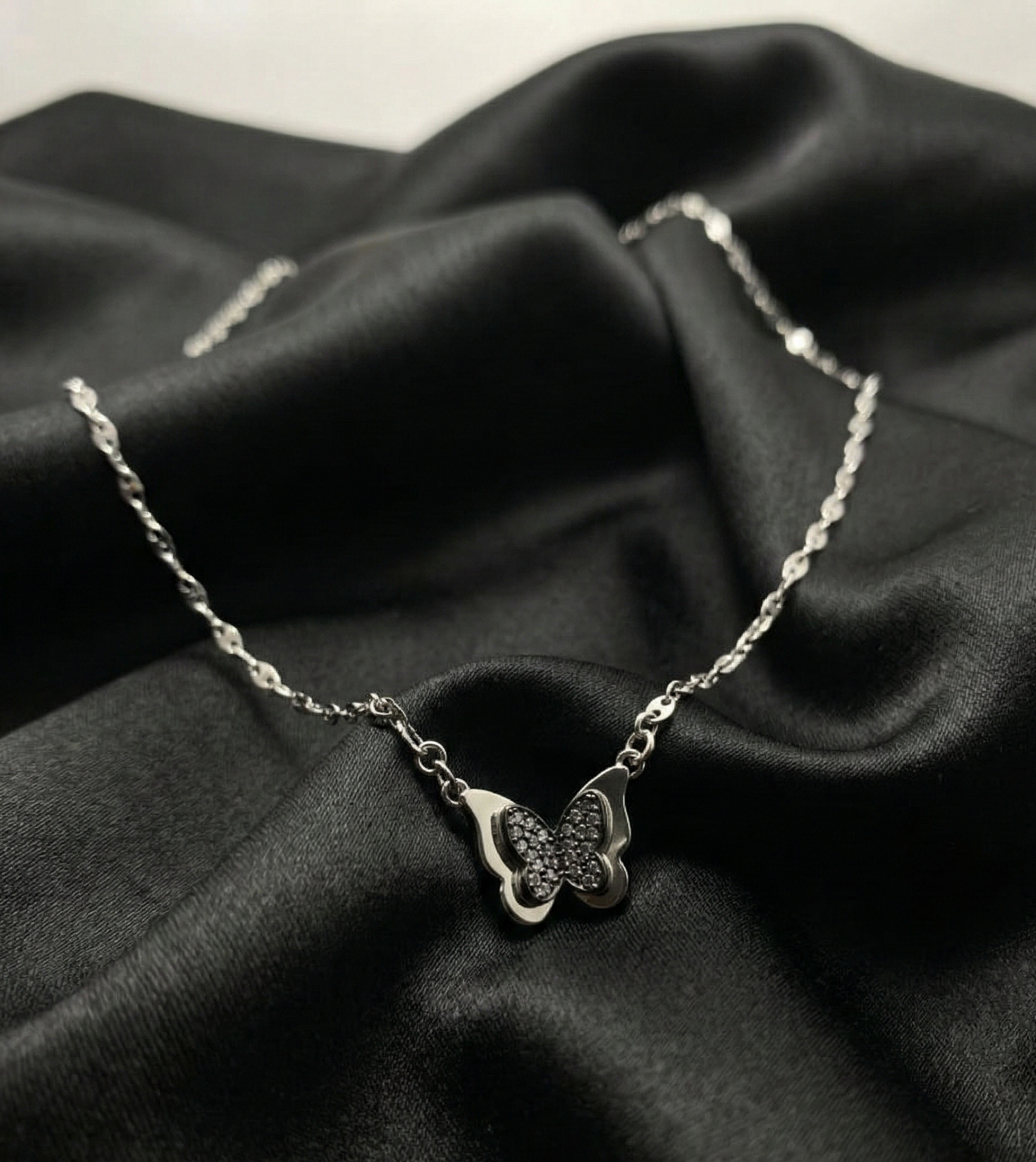 Butterfly Pendant Necklace